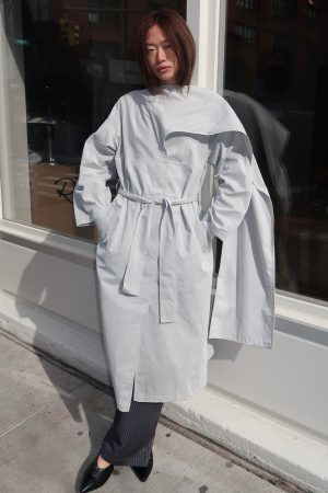 Haven Coat in Mist