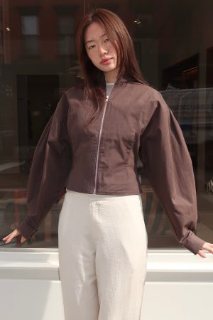 Globo Jacket in Brown