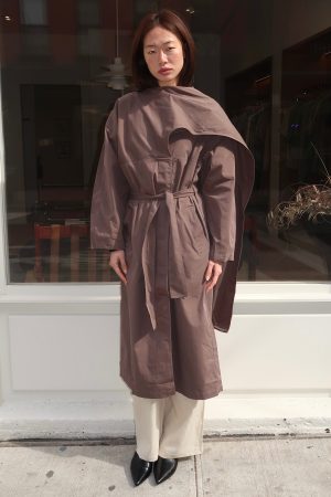 Haven Coat in Brown